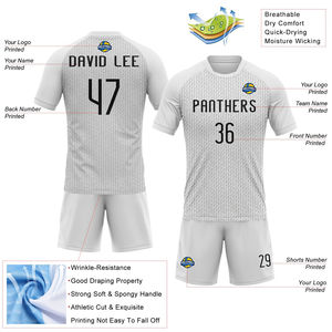 Personaliza el Uniforme de Voleibol Transpirable de Poliéster Sublimado con el Logotipo de tu Equipo, en Azul Trueno, Amarillo Claro y Negro, Unisex - Product Image 3