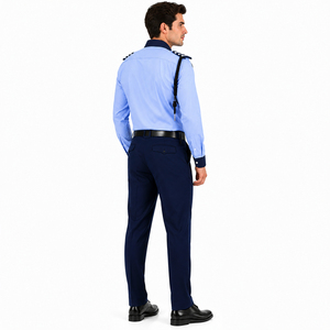 Uniforme de Seguridad Unisex de Alta Calidad, Chaqueta de Poliéster/Algodón, Ajuste Cómodo, Costuras Duraderas, Apariencia Profesional - Product Image 4