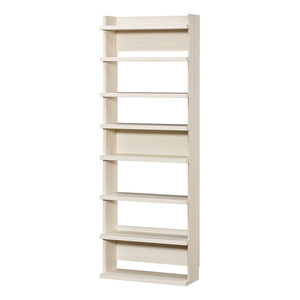 Armoire de salon moderne minimaliste Shirai P39-1 en bois brun, 8 étagères réglables, 2 tiroirs, usage domestique - Product Image 1