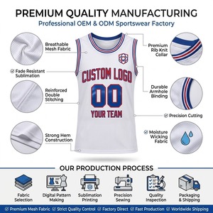 Maillots de basketball personnalisés 2026 – Nouveau style, blancs, impression numérique, numéros 24 Miguel Cabrera et 28 Javier Baez, brodés et antibactériens - Product Image 4