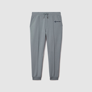 DAIZEN STAR Men's Gray Sweatpants Elastic Waist Drawstring Casual Joggers with Side Pockets Midweight Autumn Wear - Product Image 2