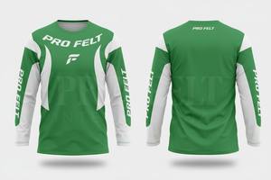 Maillot de motocross haute performance à manches longues, respirant, séchage rapide, pour tout-terrain, moto, cyclisme, sport, maillot personnalisé par sublimation - Product Image 3