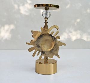 Crafted from high-quality aluminium this candle <b>stand</b> is both lightweight and durable - Product Image 6