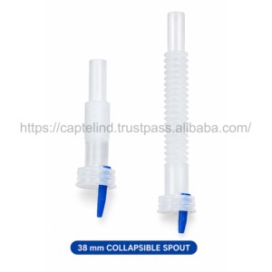 Tuyau flexible et pliable pour jerrycan AdBlue DEF, fluide de purge des gaz d'échappement diesel, bec verseur - Product Image 1