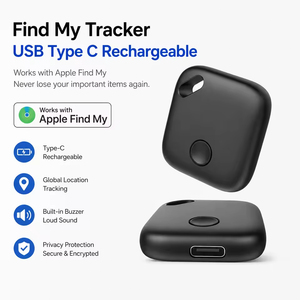<span class=keywords><strong>Mini</strong></span> localizador inteligente antipérdida de plástico compatible con la aplicación Buscar de iOS para llaves, billetera, equipaje y mochila - Product Image 6
