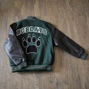 High Quality Light Blue Varsity <b>Jacket</b> For Men's With Chenille Embroidery <b>Patchwork</b> and Leather Sleeve Wholesale Customized - Product Image 5
