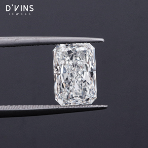 Diamant de laboratoire D'vins Jewels 3,02 ct taille Radiant couleur D, vente en gros pour la fabrication de bijoux - Product Image 3