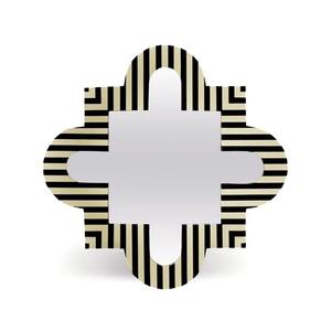 Espejo de Pared de Madera Natural Hecho a Mano con Incrustaciones de Hueso, Maravillosa Decoración para el Hogar - Product Image 5