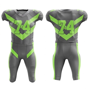 Tenue de football américain dynamique, respirante et écologique pour l'hiver, avec design graphique contrasté, kit de renforcement pour l'industrie - Product Image 3