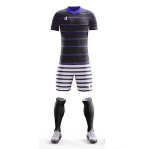 Ensembles de maillots de football en polyester/nylon, vêtements d'entraînement respirants en maille, uniformes de basketball, vêtements de sport, kits de rugby - Product Image 2
