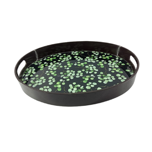 Top Selling KAMRAN <b>Round</b> Wooden <b>Serving</b> <b>Tray</b> with Customizable Size & Logo for Home Hotel Restaurant Use-Premium Quality - Product Image 1
