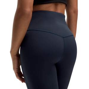 Quick Dry Yoga Pants Ladies <b>High</b> Elastic Waist Gym Flared Legs <b>Knee</b> Length Moisture Wicking Anti-Bacterial Workout <b>Tights</b> - Product Image 6