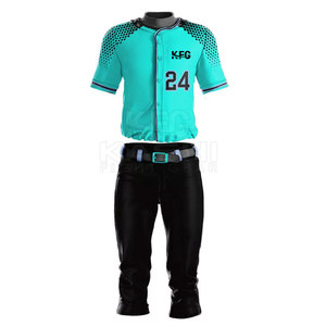 Ensemble d'uniformes de baseball pour hommes à manches courtes, séchage rapide, mobilité améliorée et durabilité longue durée - Product Image 2