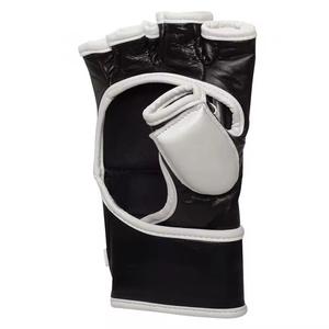 Nouveaux gants de boxe MMA en cuir épaissi pour adultes, respirants, à lacets, pour l'entraînement Sanda, triple doublure intérieure - Product Image 4