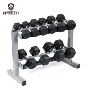 ซื้ออุปกรณ์ออกกำลังกายออนไลน์ราคา Hex Dumbbell_Set ขายในเนปาลน้ำหนักฟรี10กิโลกรัมดัมเบล - Product Image 1