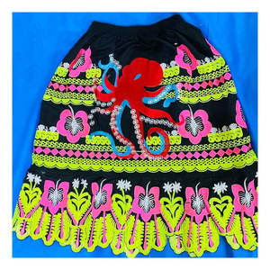 Faldas Hawaianas de Algodón para Mujer, Diseño de Guam y Micronesia, Poliéster Floral, Fabricadas en Pakistán, Precios de Faldas Estampadas 2026 - Product Image 5