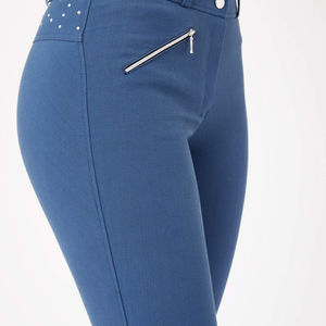 Custom Women Equestrian Leggings Lightweight Outdoor Riding Tights <b>Stretch</b> Riding Horse Training - Product Image 6