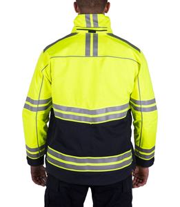Ropa de trabajo de alta visibilidad, chaqueta de seguridad Bomber de alta visibilidad, chaqueta reflectante impermeable, chaqueta de construcción con logotipo personalizado - Product Image 1