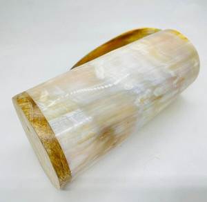 Jarra de cuerno natural ecológica para beber cerveza y vino, también decorativa, para bares, hogares, hoteles y restaurantes, fiestas de boda. - Product Image 3