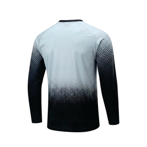 Maillots de gardien de but de football unisexes 100% polyester, respirants, légers, antibactériens, avec technologie de découpe automatisée - Product Image 2