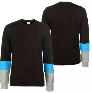 Sudaderas Personalizadas para Hombre, Forradas, 100% Algodón, Sudadera de Alta Calidad con Bloques de Color, Moda Otoñal - Product Image 5