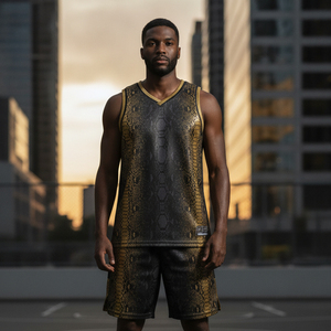 Wholesale custom sublimated basketball uniform breathable mesh <b>tracksuits</b> college team practice basketball jersey uniform - Product Image 3