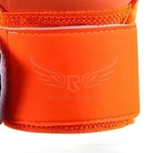 Gants de gardien de but en cuir de haute qualité, les plus vendus - Couleurs et logo personnalisables, sangle de poignet réglable, détection des piqûres ROLEIN - Product Image 4