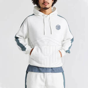 Conjunto de Sudadera con Capucha y Pantalones Cortos para Hombre, Diseño Personalizado, Ligero y Transpirable, Conjunto de Dos Piezas - Product Image 3