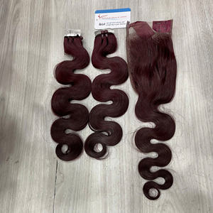 NUEVO PRODUCTO Cabello natural ondulado al vapor, color negro natural, máquina de doble trama, precio al por mayor de hasta 30$, listo para enviar - Product Image 5