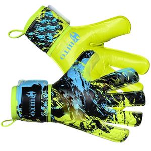 Guantes de Portero con Diseño Innovador, Contacto de Palma Delantera de Látex, Impresión por Sublimación en la Parte Posterior, Corte Híbrido, Correa Extraíble - Product Image 5