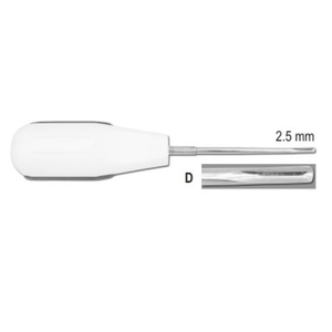 Juego de 5 Elevadores de Raíces con Mango de Plástico |   Acero Inoxidable de Primera Calidad - Product Image 2