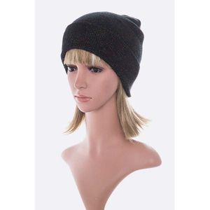 Basic Metallic <b>Knit</b> Cuffed Beanies <b>Set</b> - Product Image 5