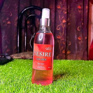 Desodorante Corporal Desire For Men 300ml, Spray de Fragancia en Botella PET con Bomba Dorada, Aroma Masculino de Larga Duración, Bruma Refrescante - Product Image 4