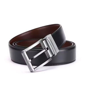 Ceinture en cuir pour homme, boucle automatique, style affaires et loisirs, en cuir de vachette, pour adulte, vente en gros fabricant - Product Image 5