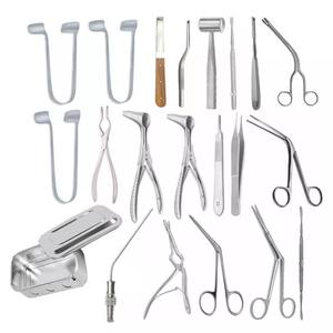 ENT Surgical Instrument Set Comprehensive Ear Nose Throat Instruments Precision Stainless Steel Manual Tools by <b>Blush</b> Surgical - Product Image 4