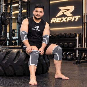 Genouillère de Compression Premium pour Fitness, Musculation, Entraînement en Salle, Powerlifting, Sports – Logo Personnalisé, Vente Directe Usine - Product Image 3