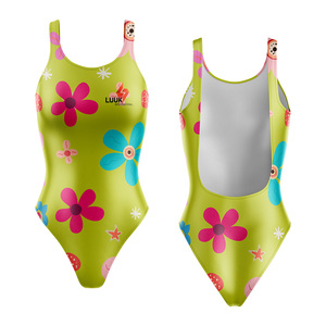 Traje de Baño Profesional Sublimado de Una Pieza para Mujer, Transpirable, para Playa, de Alto Rendimiento, OEM - Product Image 1