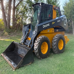 Cargadora compacta John Deere de alta calidad para aplicaciones de construcción, agricultura y paisajismo con gran potencia - Product Image 1