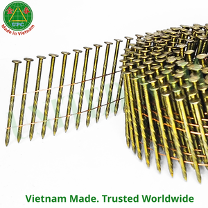2 Inch Industrial Grade Coil <b>Nails</b> Screw Shank Type from Vietnam Factory | clavo en rollo - Product Image 1