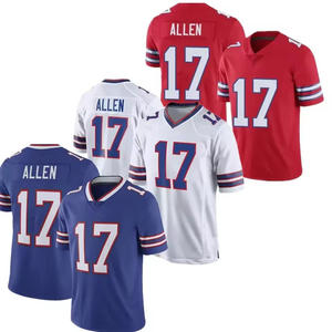 Maillots de football américain Rivalries 2026 # 17 Josh Allen # 12 Puka Nacua # 10 Drake Maye # 54 Fred Warner # 23 100% Polyester - Product Image 1