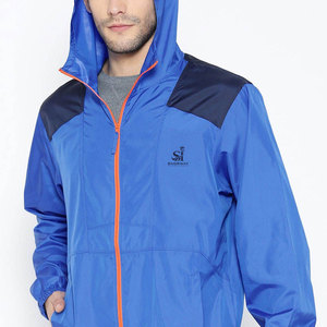 Factory Supply Hooded Front Logo <b>Packable</b> Windbreaker <b>Jacket</b> for Men Winter Wholesale High Demand - Product Image 4