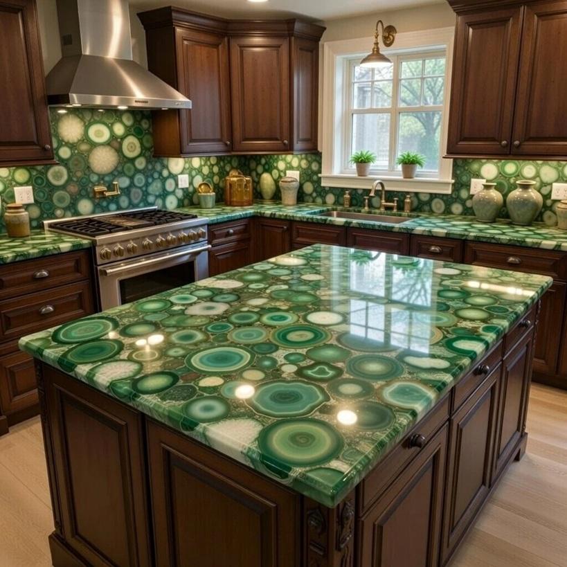 สีเขียว