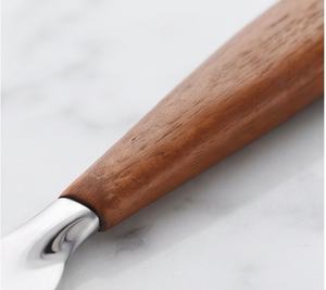 Cuchillo para Queso con Mango de Madera, Juego de Cuchillos para Queso de Acero Inoxidable, Utensilios de Cocina, Espátula para Queso, Herramientas de Cocina - Product Image 2