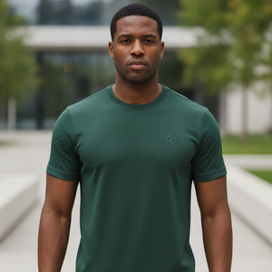 Camiseta de entrenamiento para hombre de marca privada, top de gimnasio antibacteriano, ropa deportiva de punto sin costuras, proveedor al por mayor de camisetas de entrenamiento. - Product Image 5