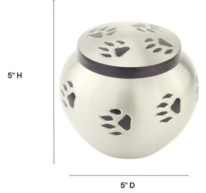 Brass Pet Cremation <b>Urns</b> Funeral <b>Urns</b> For Cat and <b>Dog</b> Ashes Burial <b>Urns</b> - Product Image 2