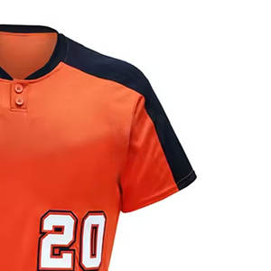 Uniforme de baseball personnalisé, léger et respirant, parmi les plus vendus, vêtements de sport pour la vente en ligne - Product Image 5