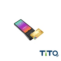 Terminal de paiement mobile haute vitesse Android 13, machine POS intelligente 4G WiFi Bluetooth NFC TK10