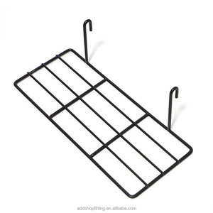 3 Color Eco-Friendly Steel <b>Wire</b> <b>Wall</b> Grid Panel Rack Display Shoe Shelf for Retail Stores - Product Image 5