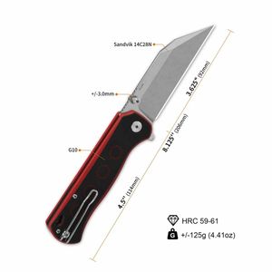 Navaja Plegable de Acero Inoxidable Resistente, Mango Ergonómico Compacto, Portátil para Campismo, Senderismo y Uso General - Product Image 5
