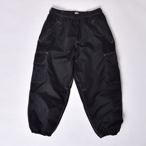 Vente en gros OEM Pantalon de ski de neige unisexe noir, imperméable, coupe-vent et respirant avec doublure en polyester pour le snowboard en hiver - Product Image 1